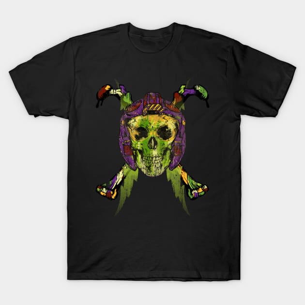 Pilot Skull T-Shirt by BeeryMethod